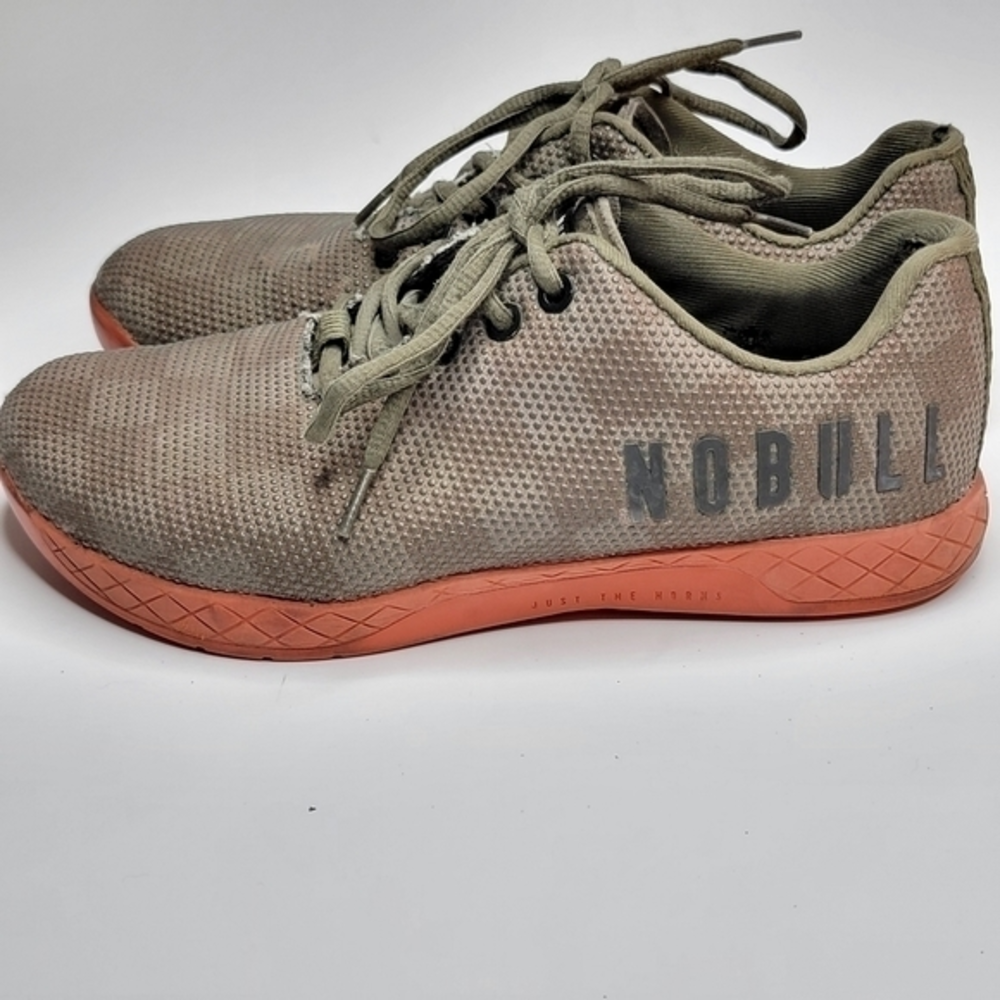 NoBull Chess Trainer Superfabric Green Checkered Shoes Crossfit M 6.5 / W‎ 8